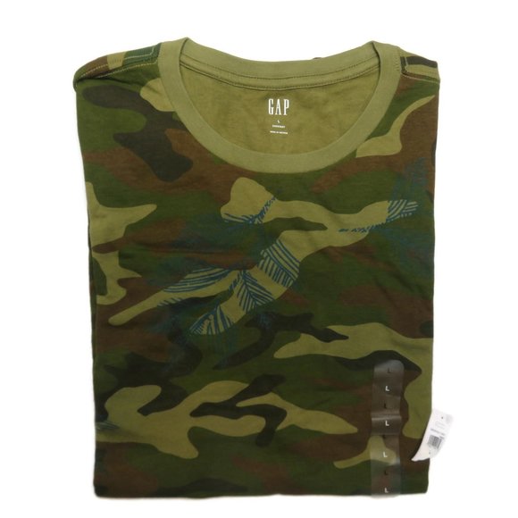 GAP Everyday Camouflage T-Shirt Camo Mens M or L or XL - Picture 11 of 16